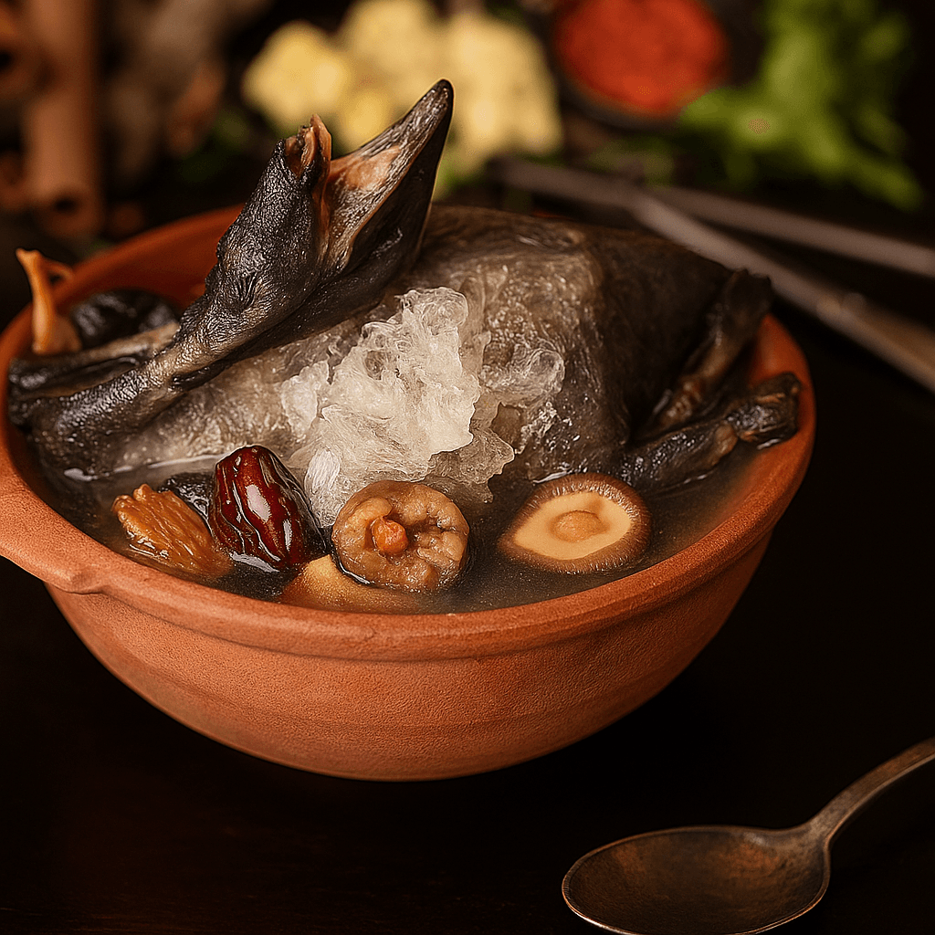 Món bồ câu hầm yến sào bổ dưỡng