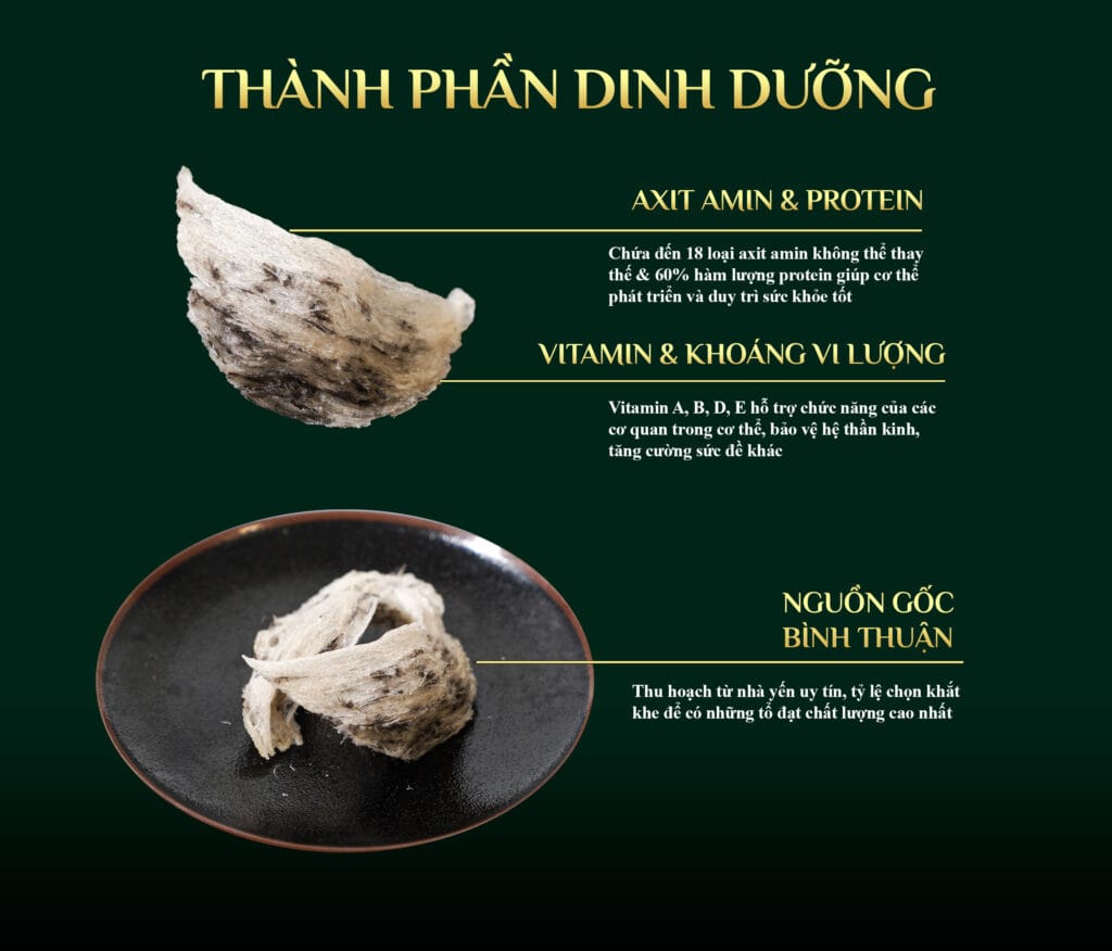 Tổ yến – Thực phẩm quý giúp phục hồi toàn diện